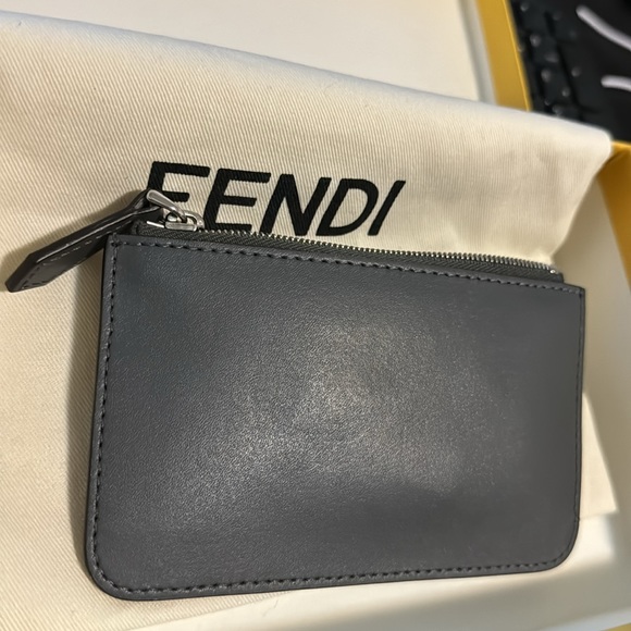 Authentic Fendi Key chain coin leather pouch Brandnew - Picture 4 of 7